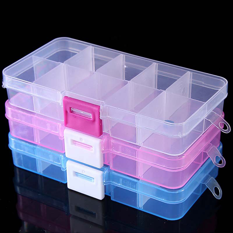 Men'S Accessories Drawer Organizer - 10 Grids Nails Art organizer box