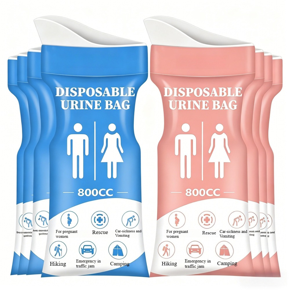 Men Accessories For Travel - 12PCS New Car Emergency Urine Bag,