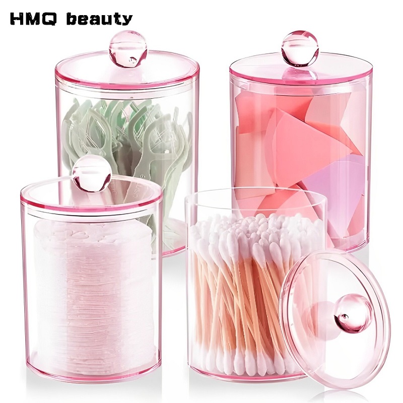 Men'S Accessories Drawer Organizer - Transparent Cotton Swab Storage Box Portable