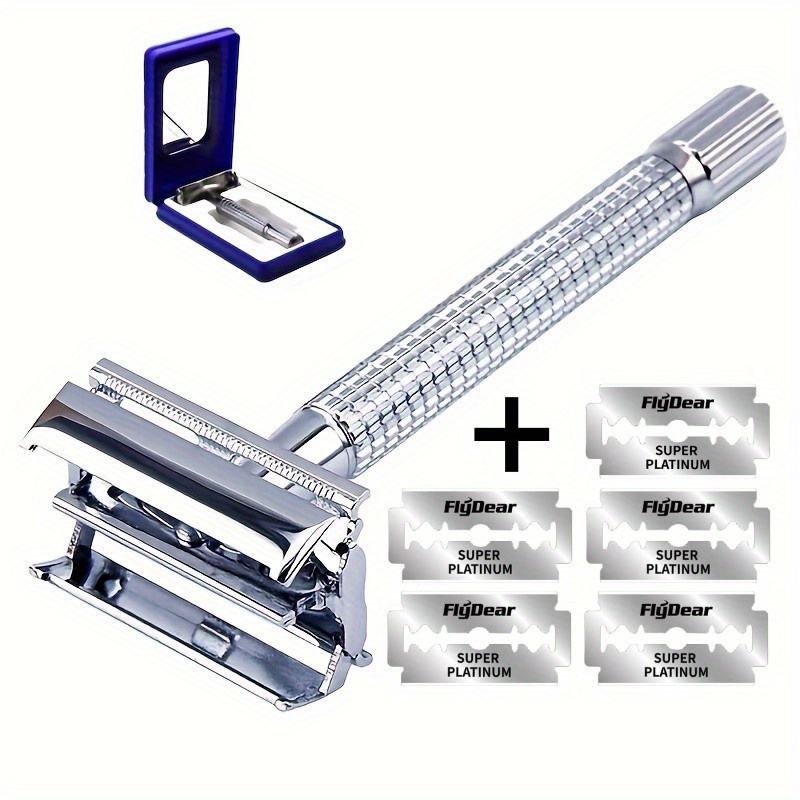 Men Accessories Combo Set - Double Edge Shaving Razor Set Classic