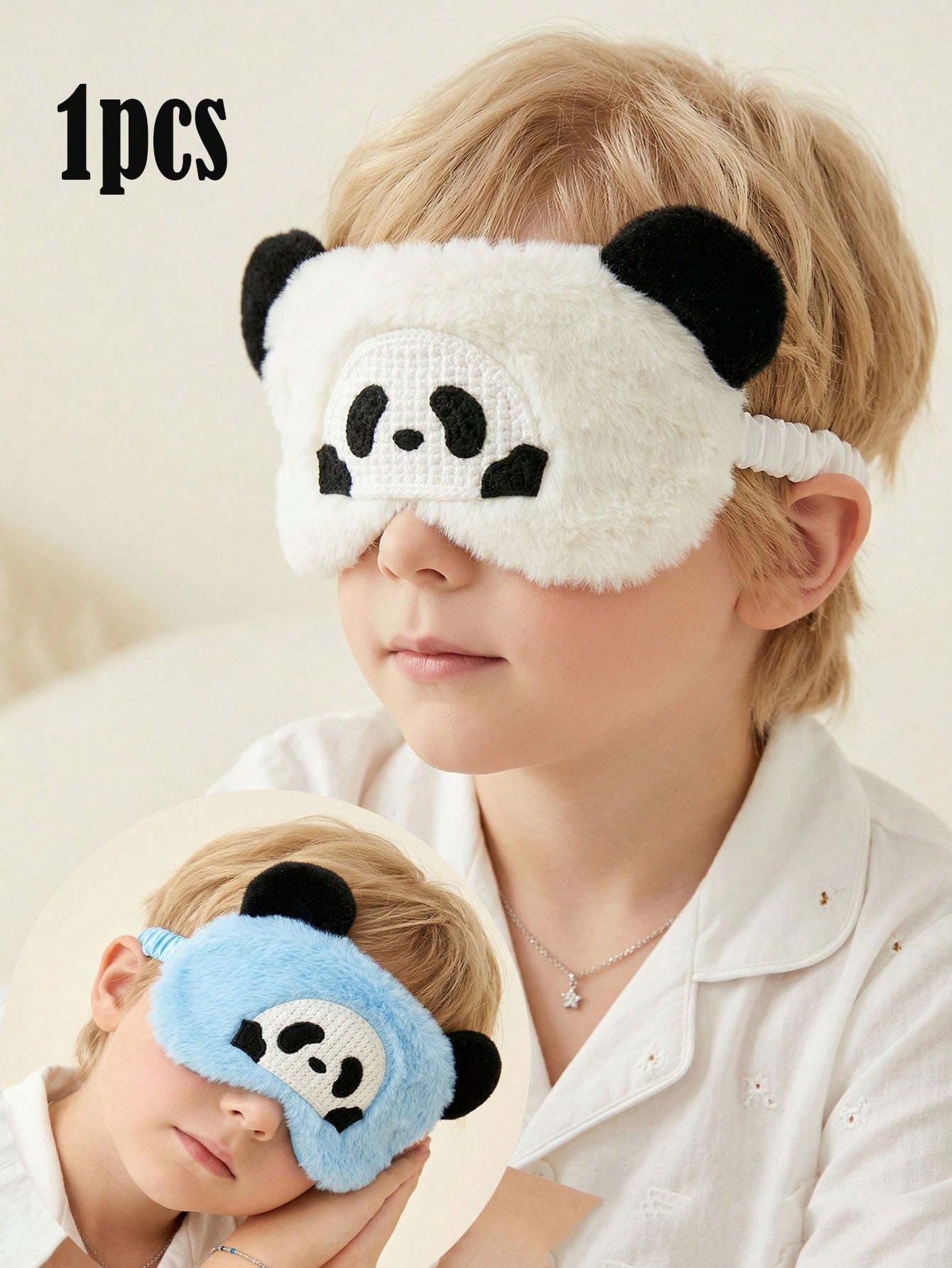 Men Accessories For Travel - 1pc 14-16Y Plush Panda Sleep Eye