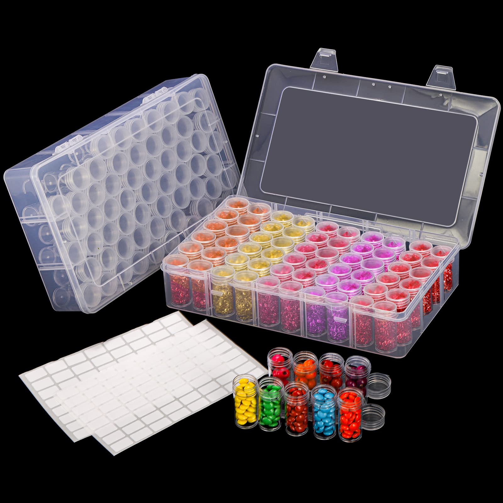 Men'S Accessories Drawer Organizer - 1pc 24/30//38/60 Slots Plastic Storage Box,