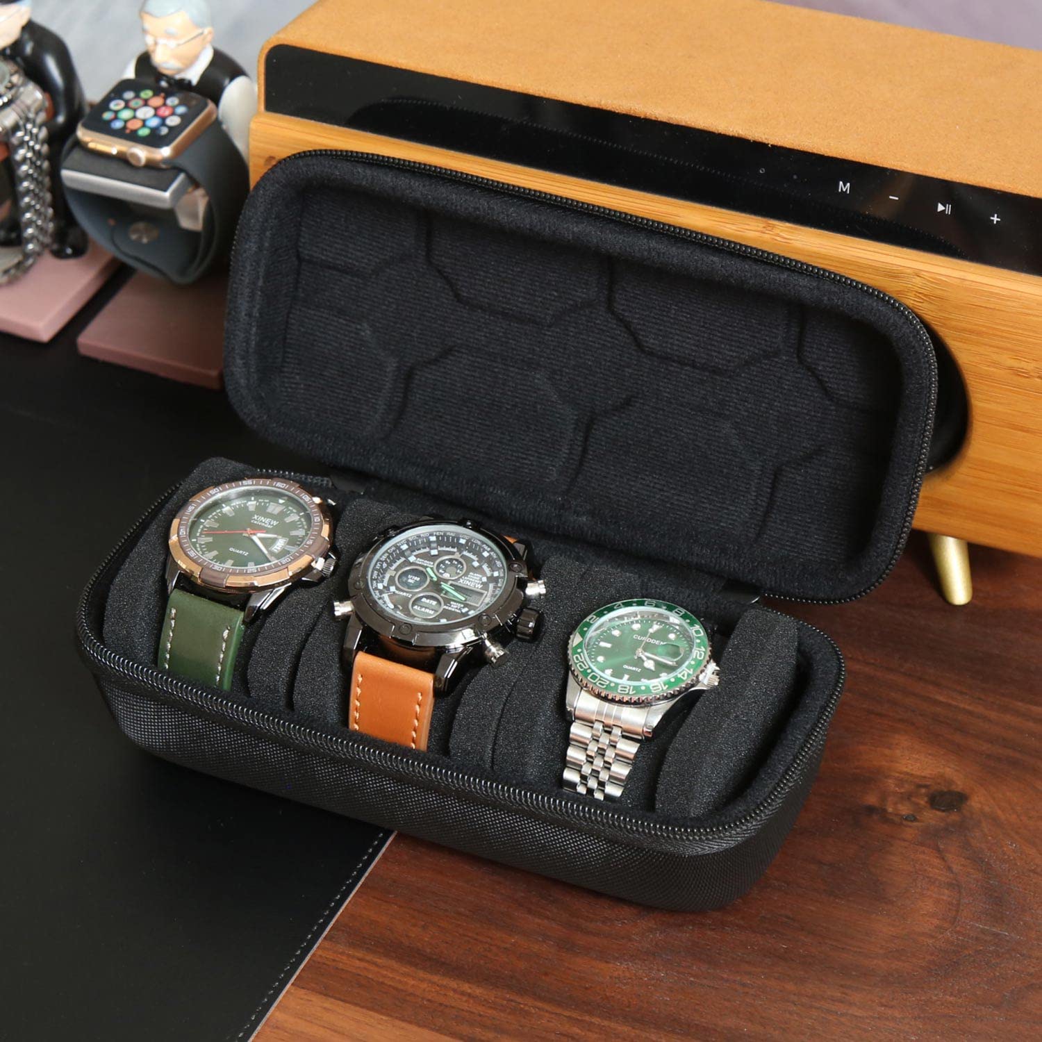 Travel Organizer Men - Watch Box Organizer For Men or
