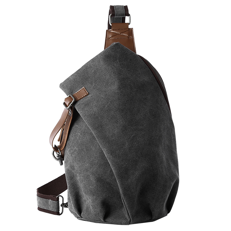 Men Accessories For Travel - MTE ELAN Large Capacity Retro Canvas