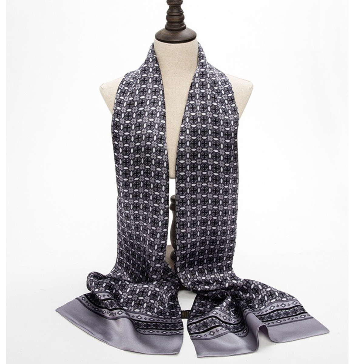 Men Accessories For Travel - 2026 New Silk Scarf Layer Neckerchief
