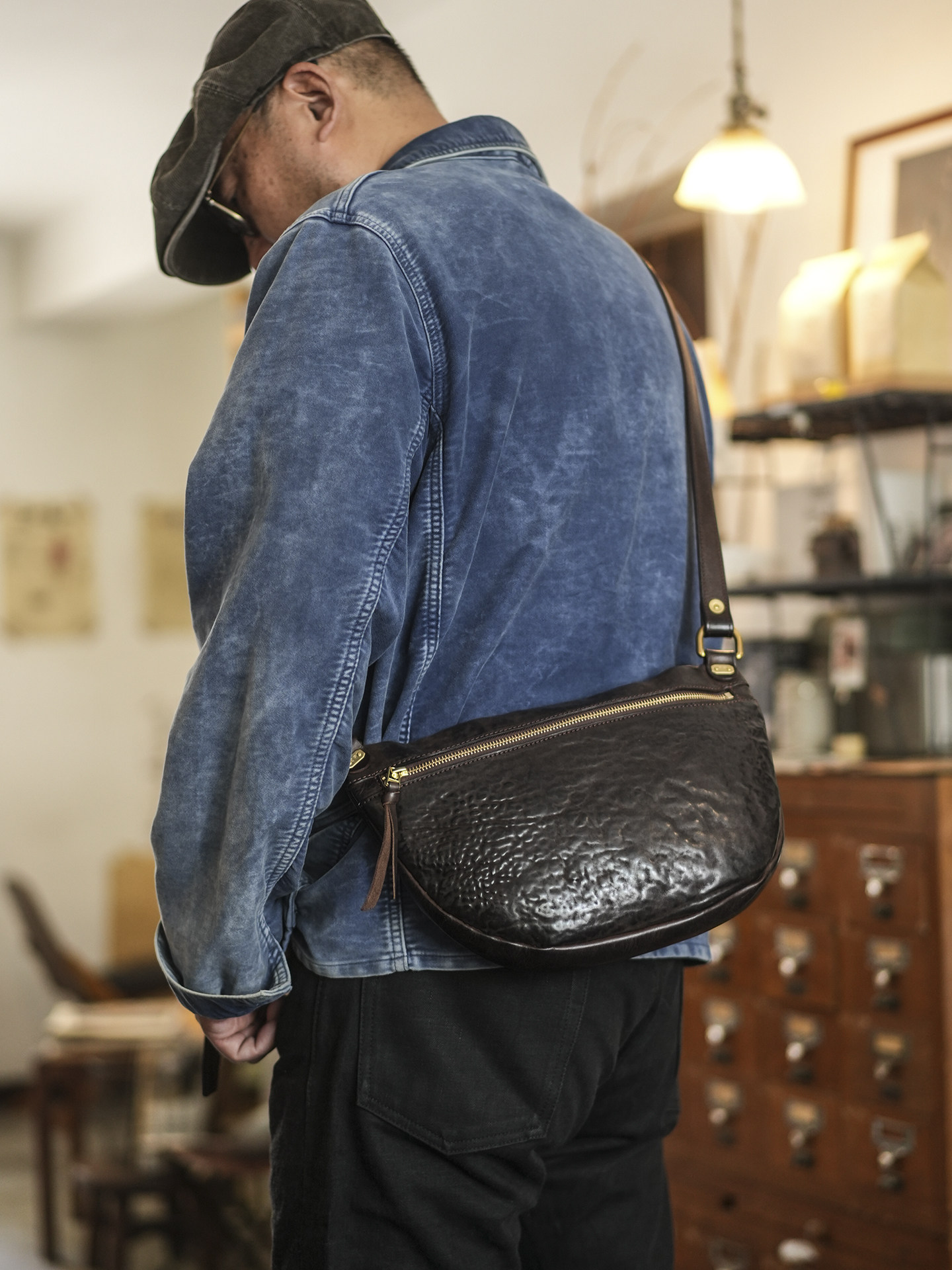 Travel Organizer Men - Organizer designer handmade genuine leather men's