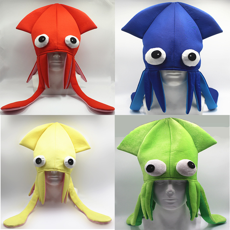 Men Accessories For Beach - Men Women Fashion Fun Squid Costume