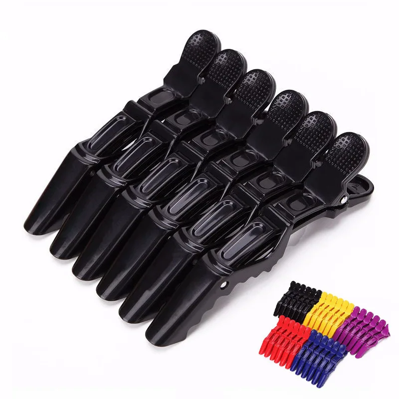 Men Accessories Combo Set - 5Pcs Alligator Hairdressing Hair Clip Plastic