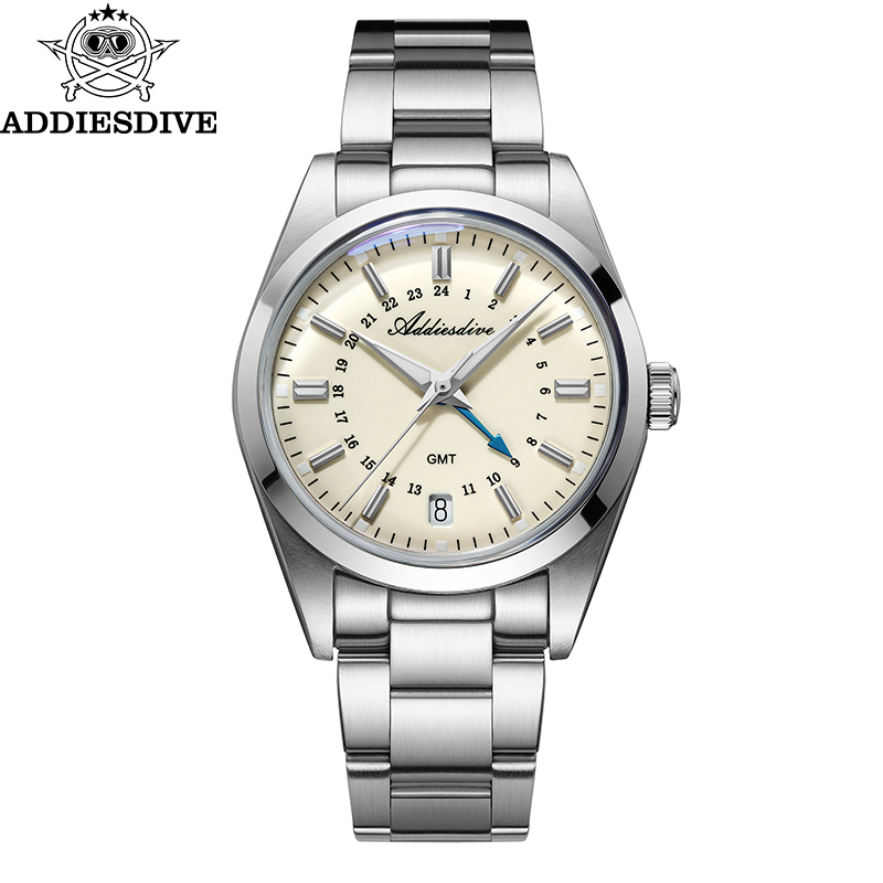 Young Men'S Accessories - ADDIESDIVE Hot Brand 36mm Luxury GMT