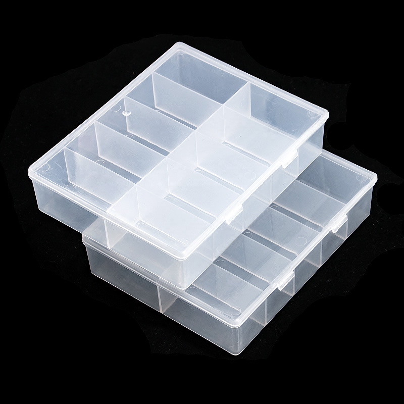 Men'S Accessories Drawer Organizer - 10 Grids Empty Clear Storage Box