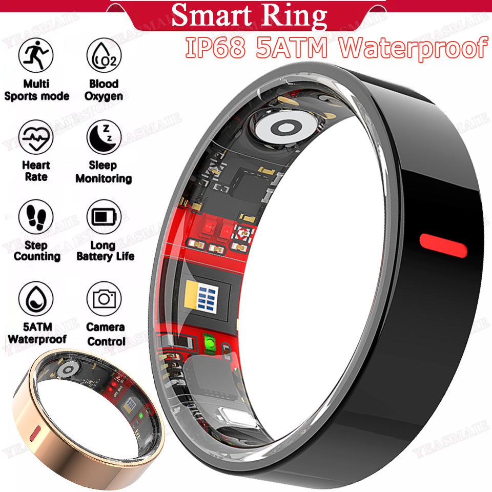 Young Men'S Accessories - 2026 Outdoor Sports Smart Ring 5ATM+IP68