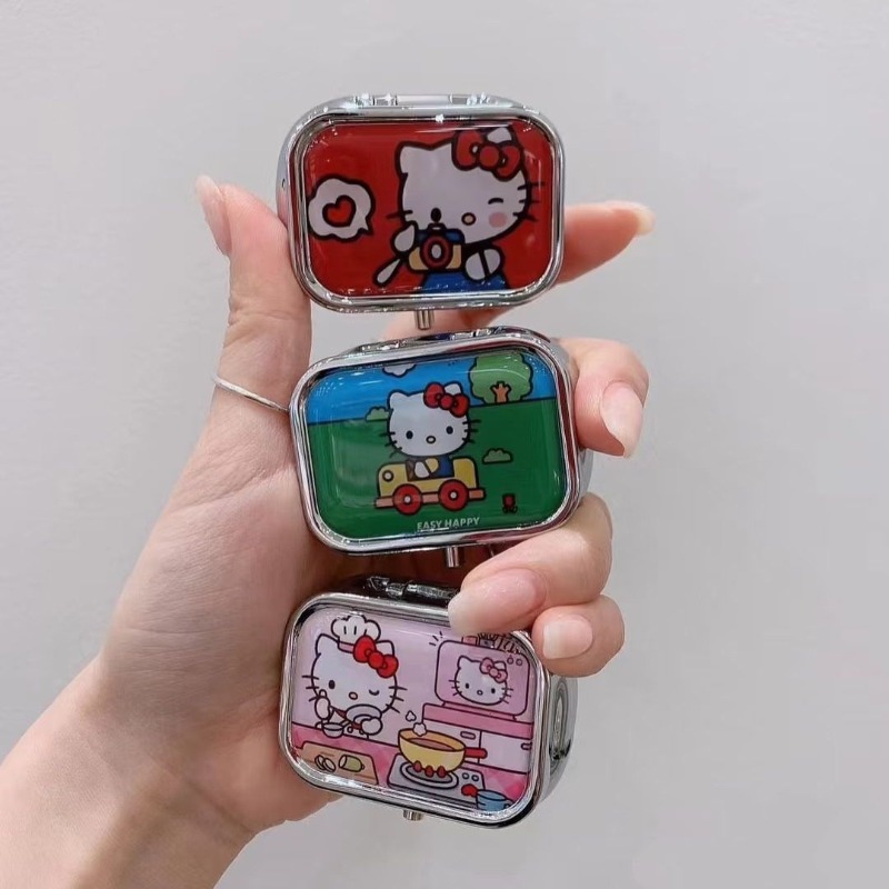 Men'S Accessories Drawer Organizer - Anime Hello Kitty Metal Storage Box