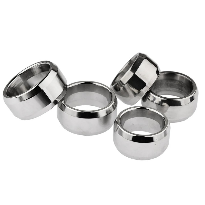 Men Accessories Combo Set - 10 Sizes Stainless Steel Rings, for