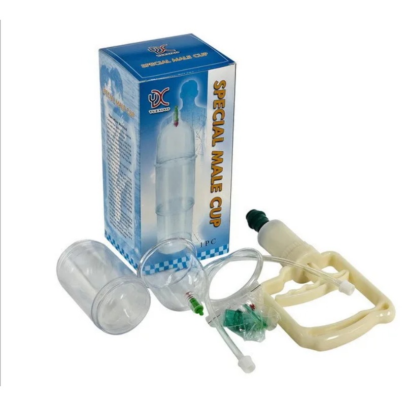 Men Accessories Combo Set - Men Vacuum Cupping Therapy Set Pumping