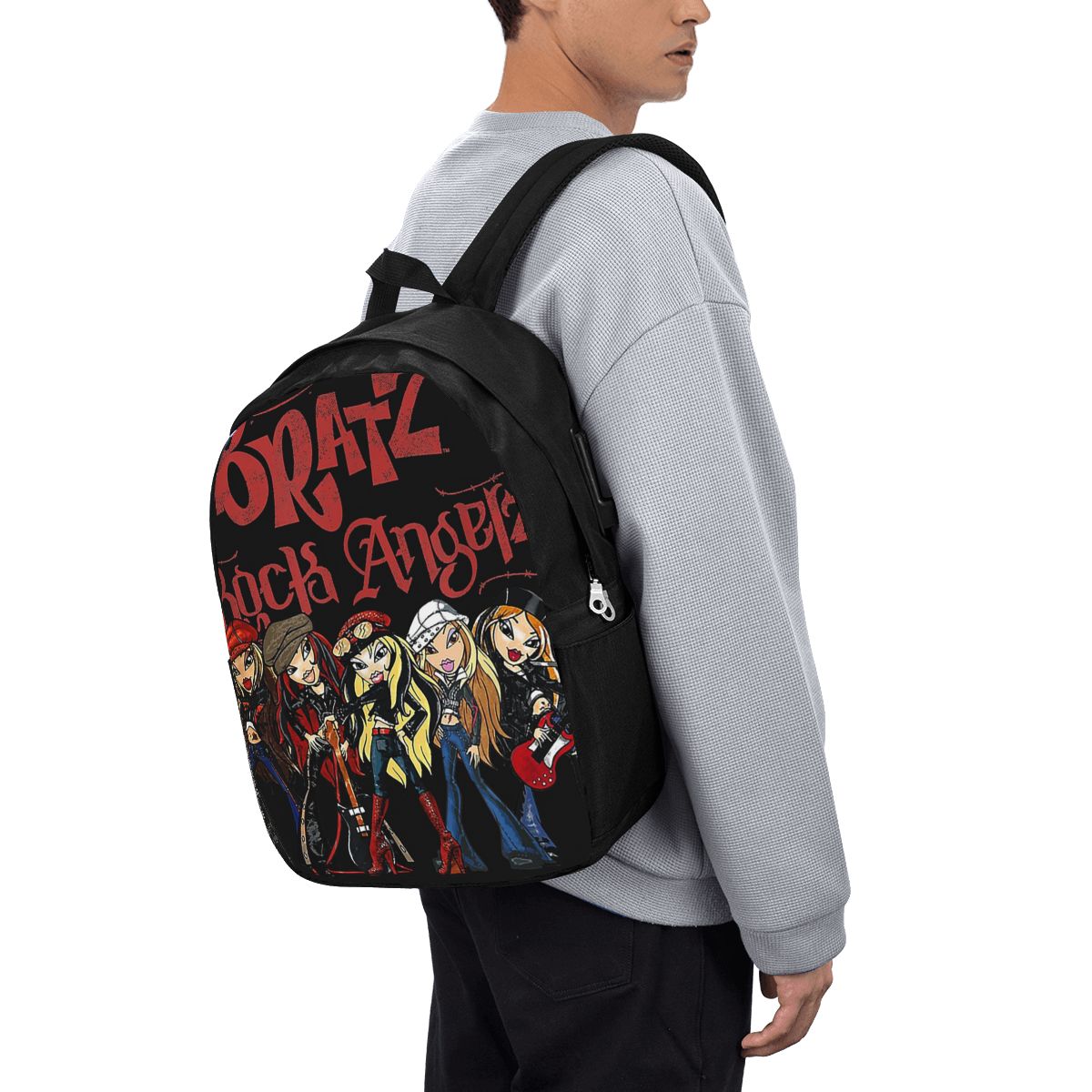 Men Accessories For Travel - Bratz Rock Angelz Group Shot Backpack