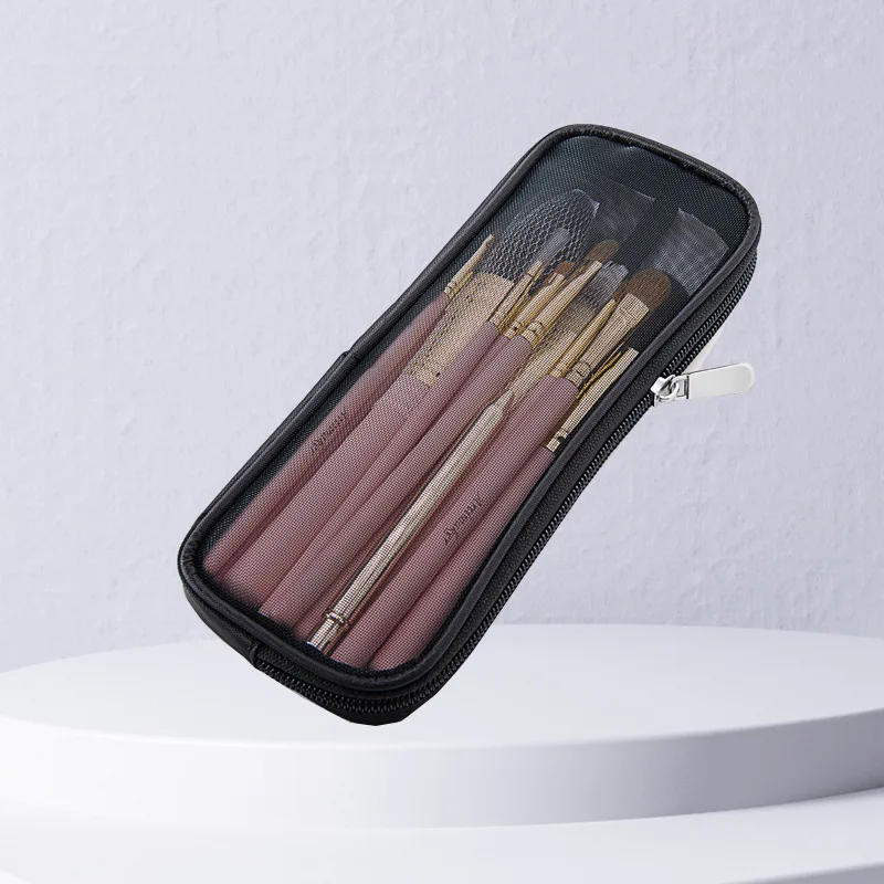 Men Accessories For Travel - Makeup Brush Travel Case Cosmetic Toiletry