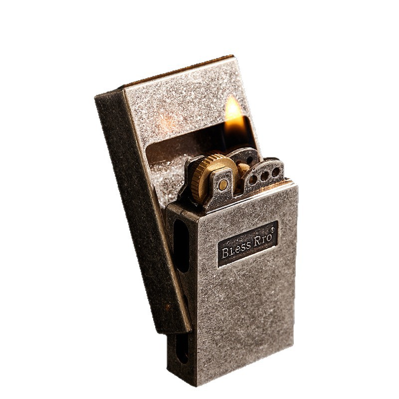 Retro Grinding Wheel Lighter O - Men Accessories Drawer review and price
