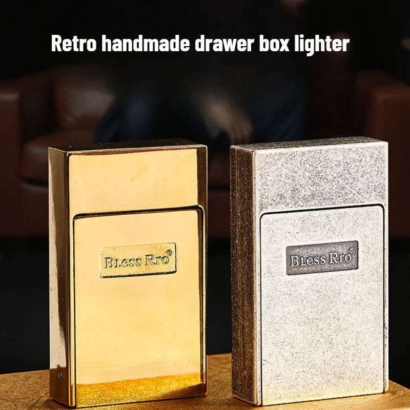 Retro Grinding Wheel Lighter O - Men Accessories Drawer review and price