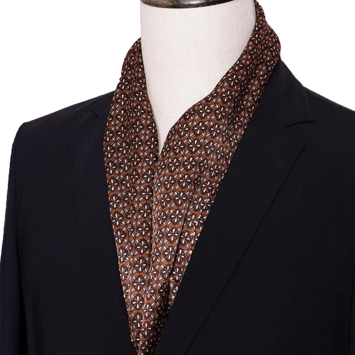 New Men's Stripe Silk Scarf Ho - Men Accessories For Travel review and price