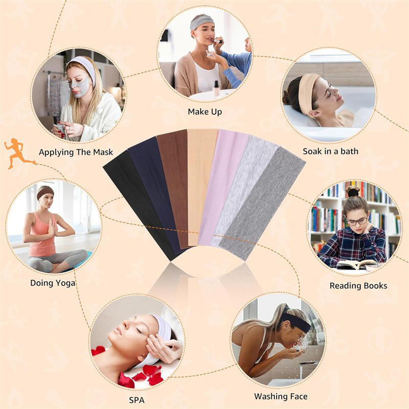 7 Pack Wide Elastic Sports Hea - Men'S Yoga Accessories review and price