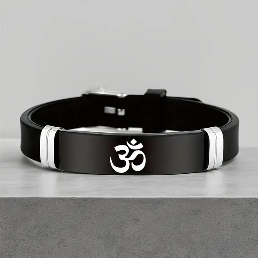Stainless Steel Indian Sanskri - Men Accessories India review and price