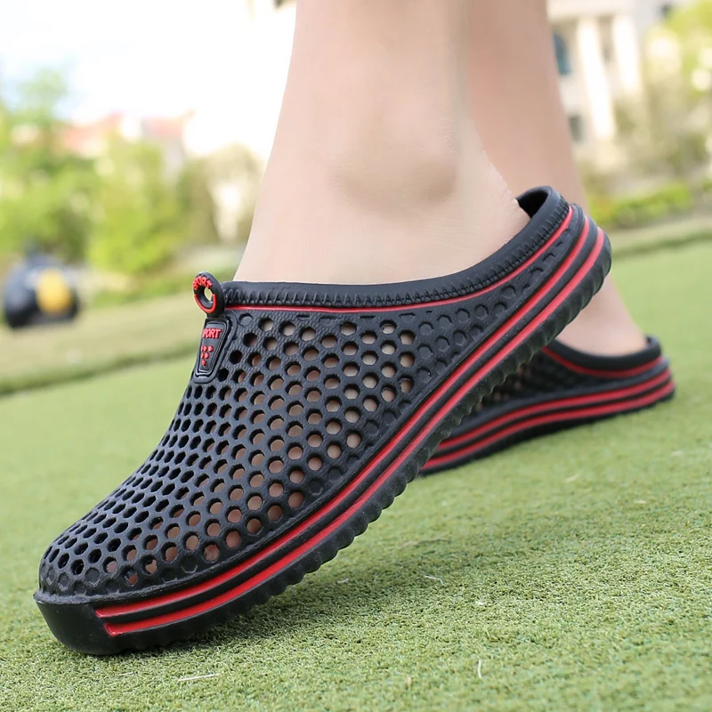 Comfortable Men Pool Sandals S - Men Accessories For Beach review and price