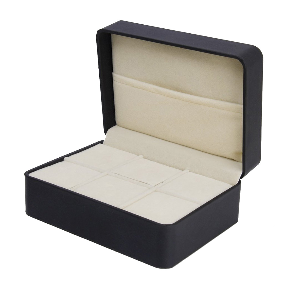 6-Compartment Portable Cufflin - Travel Organizer Men review and price