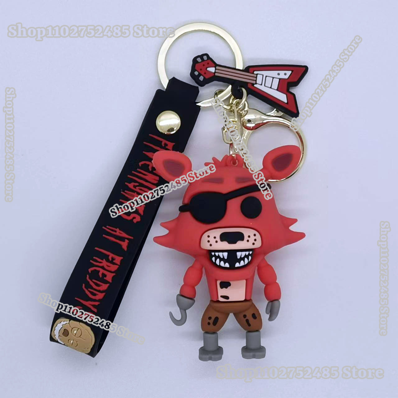5pcs Cartoon Anime FNAF Figure - Men Accessories Jewellery review and price