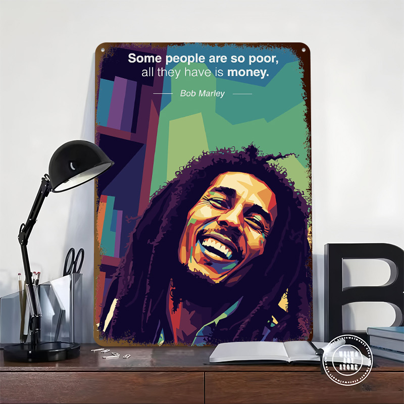 Bob Marley Quote Pop Art 3D Pr - Men'S Accessories Quotes review and price