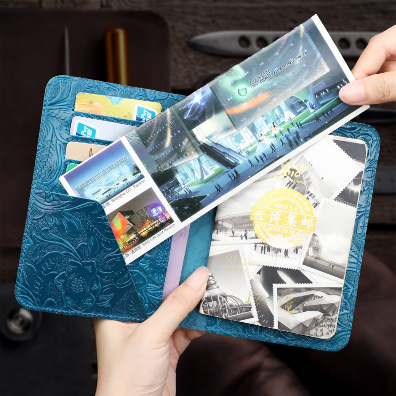 Genuine Leather Passport Holde - Travel Organizer Men review and price