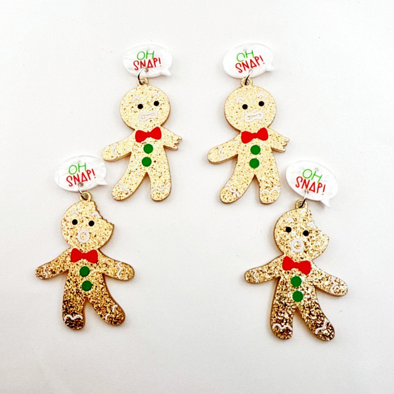10pcs Cute Christmas Gingerbre - Men'S Accessories And Jewelry review and price