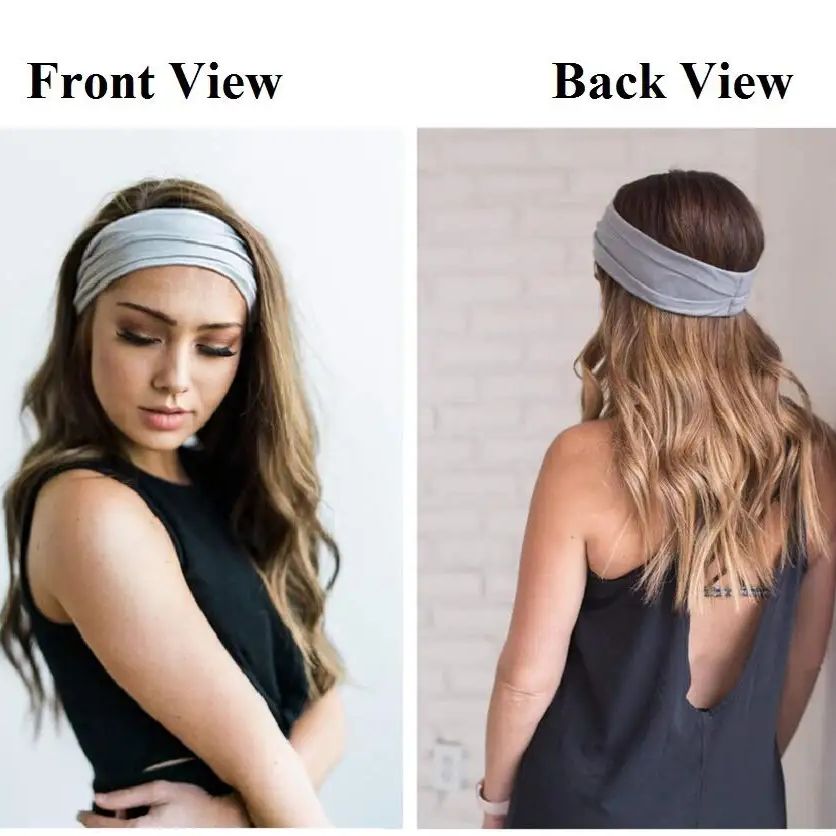 New Solid Color Elastic Hair B - Men'S Yoga Accessories review and price