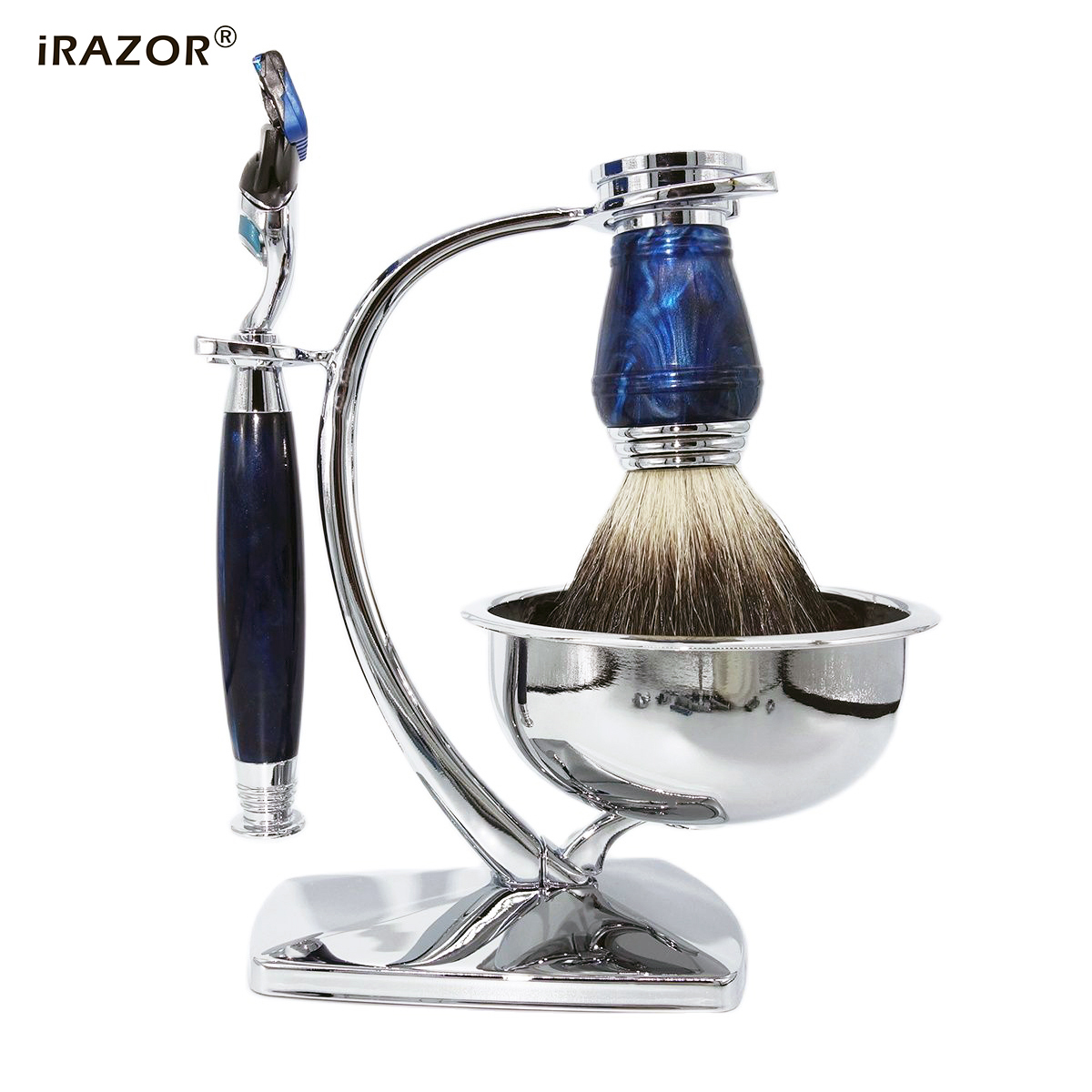 iRAZOR Royalblue 5-Layer Fusio - Men Accessories Combo Gift review and price