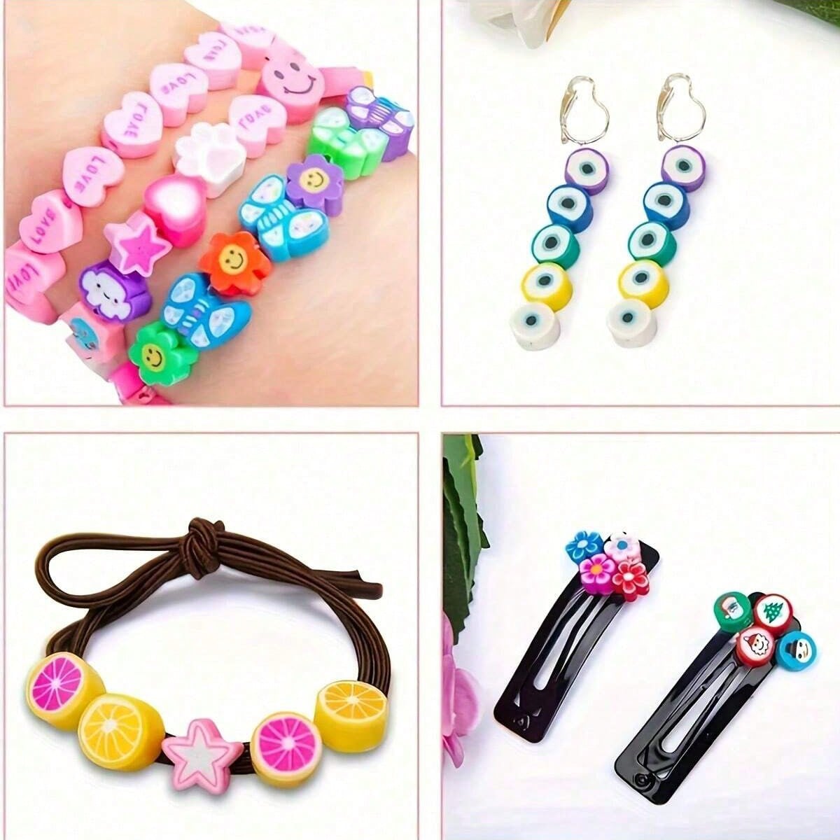 1450/1200/250pcs Polymer Clay  - Men Accessories Jewellery review and price