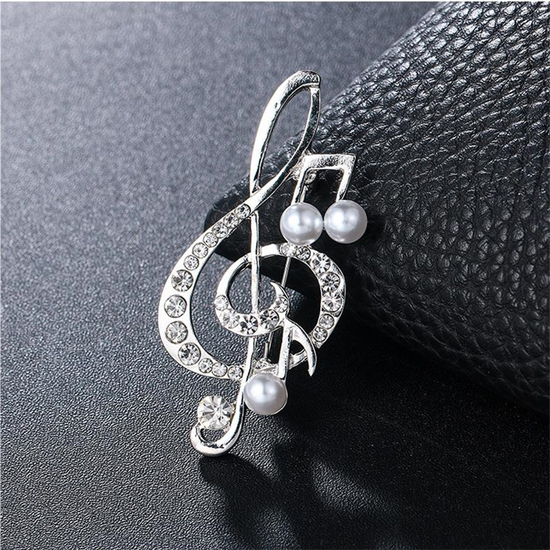 1Pc Elegant Musical Note Brooc - Men'S Accessories Gift Ideas review and price