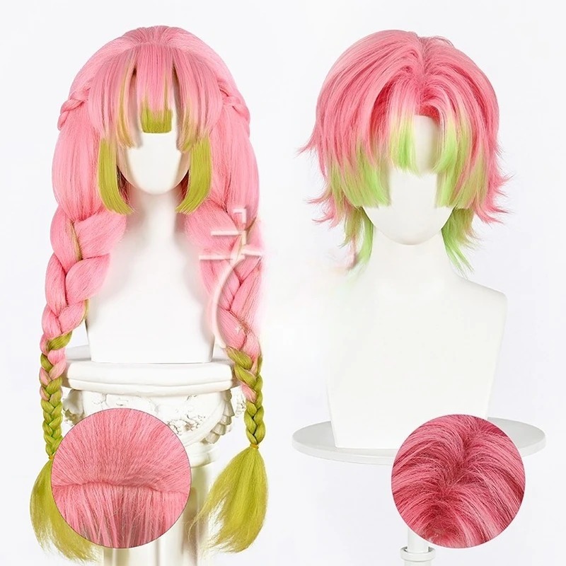 Kanroji Mitsuri Cosplay Wig Pi - Men'S Suit Accessories review and price