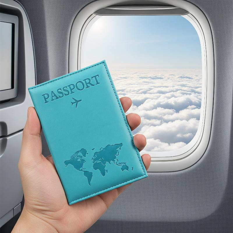 PU Leather Passport Holder Scr - Travel Organizer Men review and price
