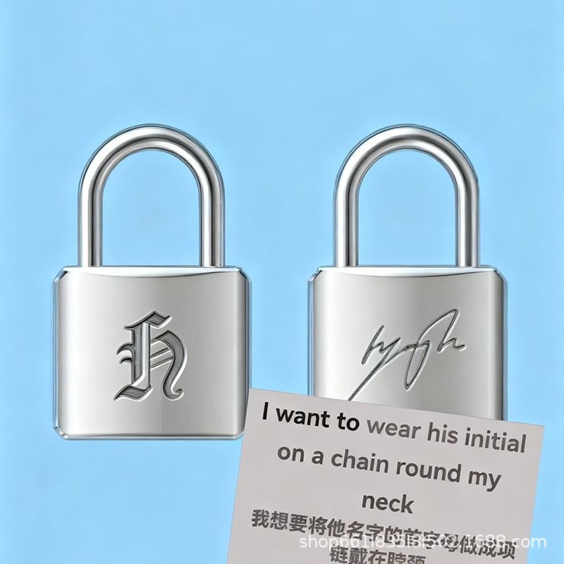 Ashionable Creative Metal Lock - Men'S Accessories And Jewelry review and price