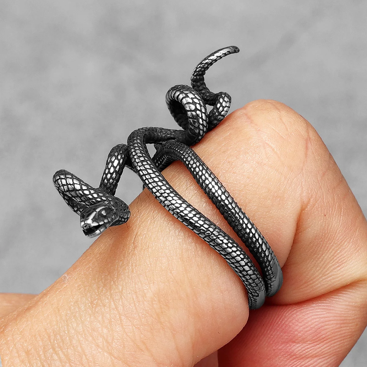 Poisonous Snake Ring 316L Stai - Men'S Accessories Best review and price