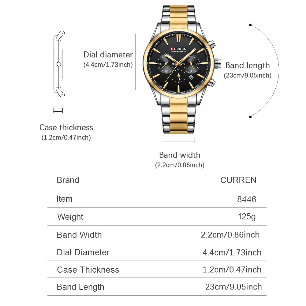 CURREN Casual Quartz Chrono Sp - Men Accessories Jewellery review and price