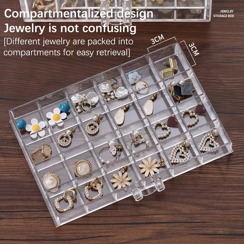 Transparent Jewelry Storage Bo - Men'S Accessories Drawer Organizer review and price