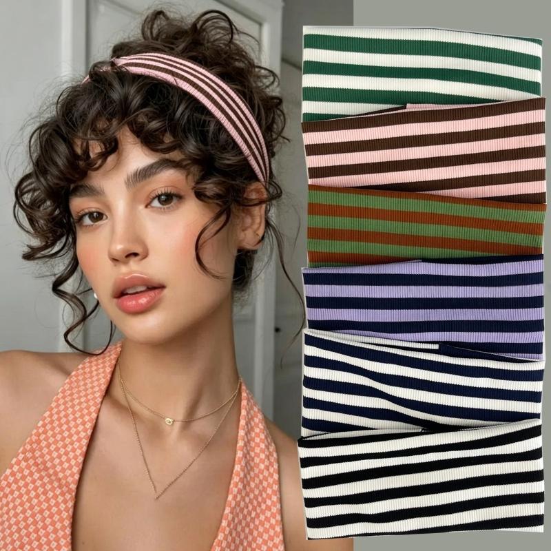 Striped Elastic Sports Headban - Men'S Yoga Accessories review and price
