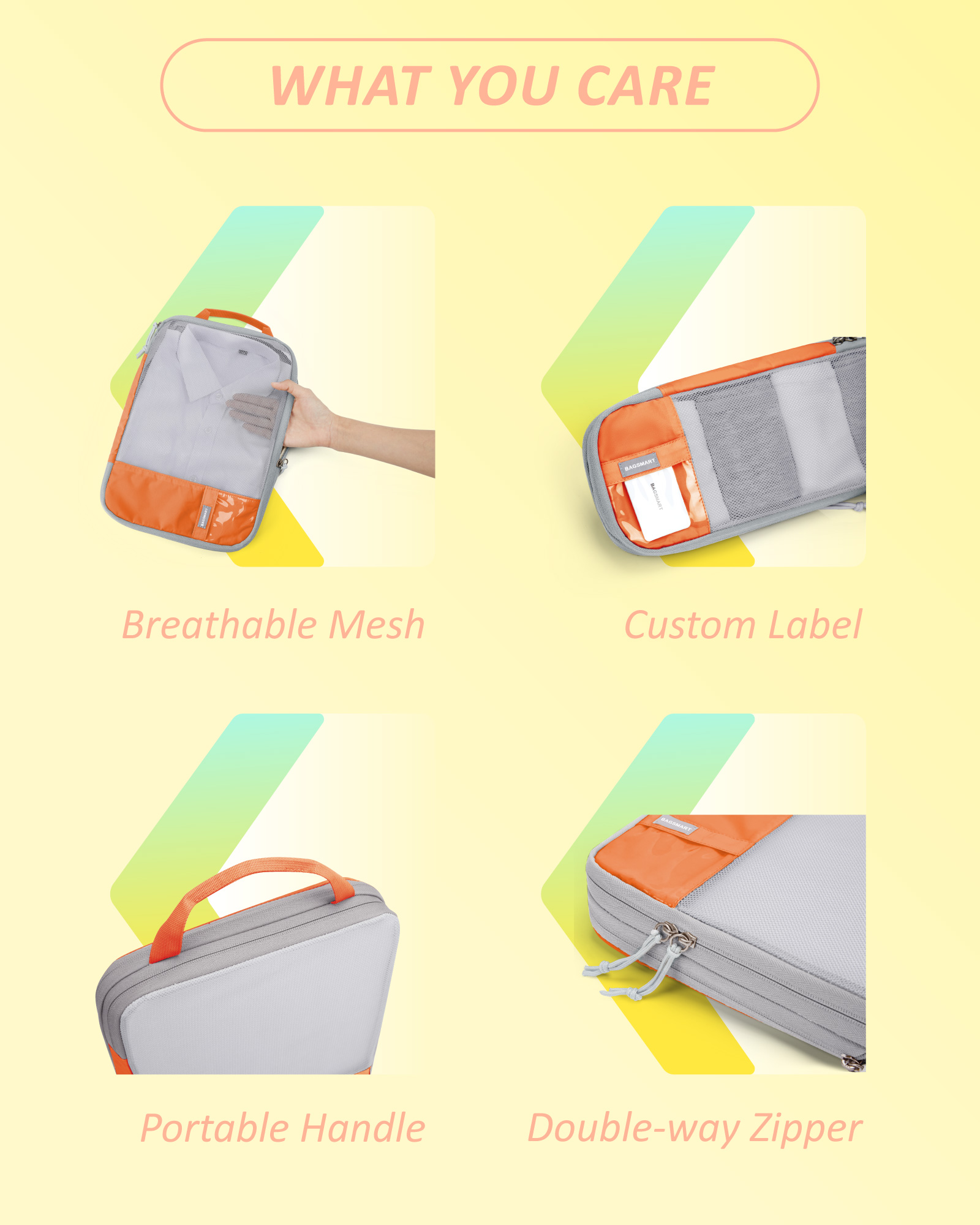 BAGSMART Compression Packing C - Travel Organizer Men review and price