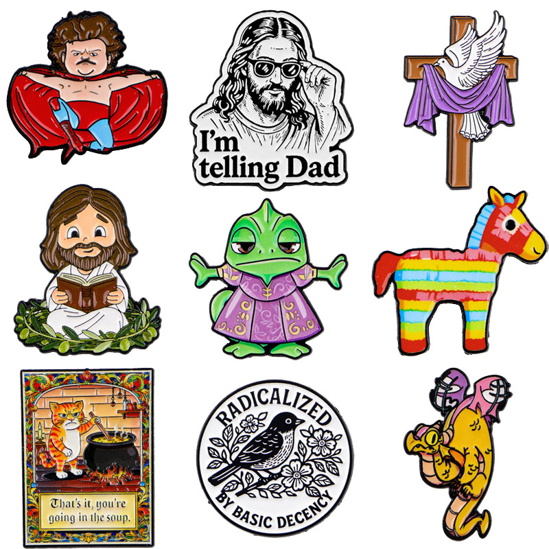 Enamel Pins Animal English Quo - Men'S Accessories Quotes review and price
