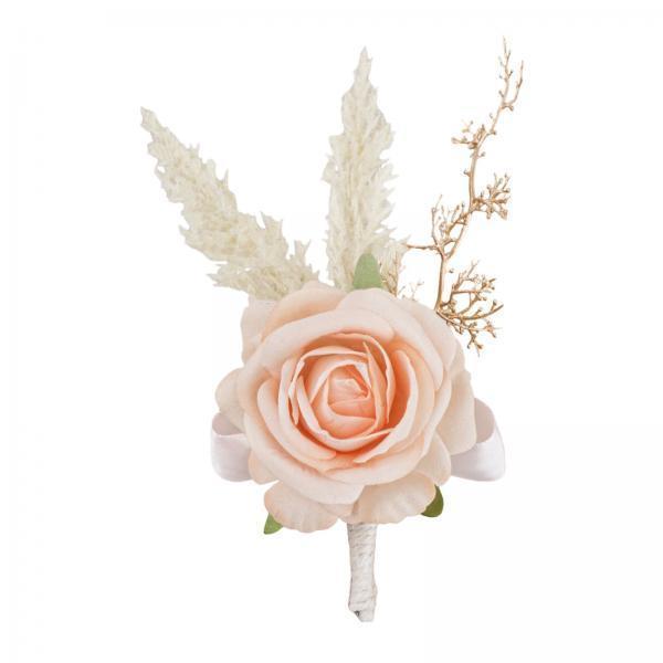 Elegant Rose Boutonniere Handm - Men'S Accessories Best review and price