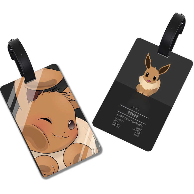 Pokemons Cartoon Luggage Tag K - Men Accessories For Travel review and price