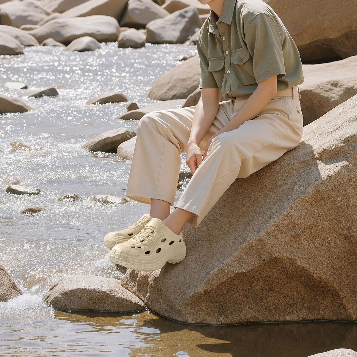 Men's Summer Clogs for Outdoor - Men Accessories For Beach review and price