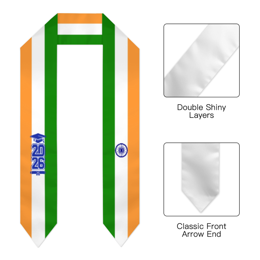 Class of 2026 India Flag Scarf - Men Accessories India review and price