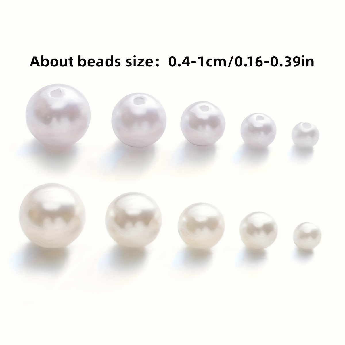 1388pcs 4/6/8/10mm Black, Whit - Men Accessories Jewellery review and price