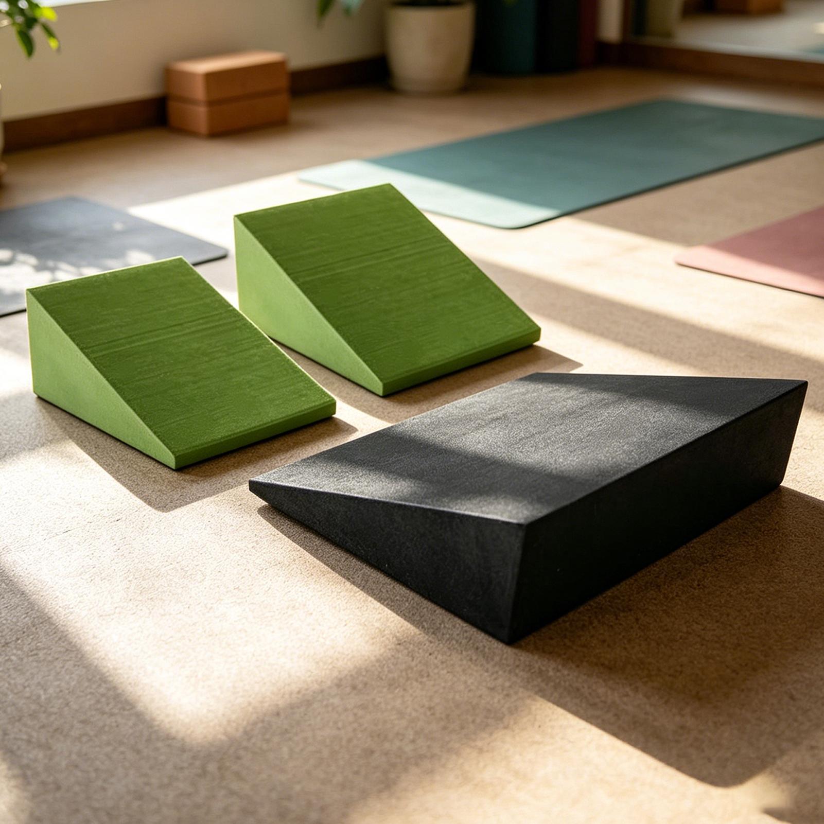 3Pcs Yoga Wedge Blocks EVA Foa - Men'S Yoga Accessories review and price